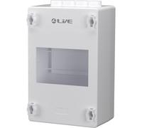 LIVE Electrical PEN4 4 Way IP20 Plastic Empty Enclosure