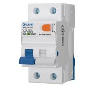 LIVE Electrical RNA10C-030 Double Pole 10A C Curve 6kA 30mA Type A Bidirectional RCBO