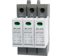 LIVE Electrical SPV340T 3 Pole 20kA/40kA Type 1 DC Surge Protection Device