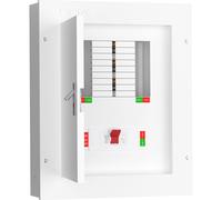 LIVE Electrical TPN06-250 6 Way TP&N Distribution Board with 3 Pole 250A Main Switch Incomer
