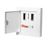 LIVE Electrical TPN12-125S TPN12-125S 12 Way TP&N Distribution Board with 4 Pole 125A Main Switch Incomer & 20/40kA DP SPD