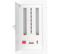 LIVE Electrical TPN14-125 14 Way TP&N Distribution Board with 4 Pole 125A Main Switch Incomer