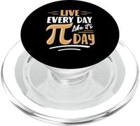 Live Every Day Like It's Pi Day PopSockets PopGrip for MagSafe