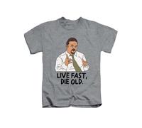 Live Fast David Brent, Meme Novelty British Comedy Humour Sitcom tv Silly Tee T-Shirt Funny Unisex T Shirt Top Heather Grey