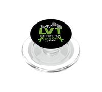 Live Fight Hope for a Cure Team LVT Licensed Veterinary Tech PopSockets PopGrip for MagSafe