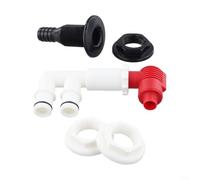 Live Fish Tank Valve Kit Pump-Out Aerator for Livewells