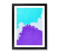 Live For The Lost In Abstract Modern Framed Print | A4 Black Framed Wall Art | Ready to Hang | Abstract Fantasy Picture | Living Room Bedroom Lounge Office