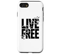 Live Free Life Quote Freedom Case for iPhone SE (2020) / 7/8