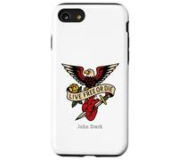 Live Free Or Die Vintage Inked Graphic John Stark Revolution Case for iPhone SE (2020) / 7/8