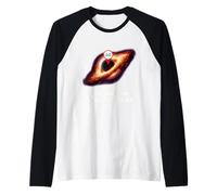 Live in Black Holes T-Shirt Fun Space Science Physics Raglan Baseball Tee