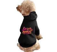 Live in The Moment Pet Hoodie Sweatshirt Hooded Dog Cat Pullover Clothes Puppy Costume