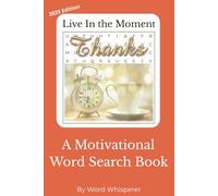 Live In The Moment Word Search Puzzle Books