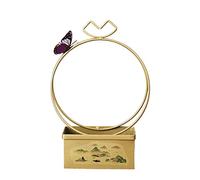 Live Indoor Houseplant Rectangular Iron Flower Vase For Modern Decors Planter Pot Butterfly Flower Pots Planter Pot