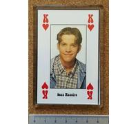 LIVE + KICKING Magazine Playing Card fridge magnet - Sean Maguire EASTENDERS