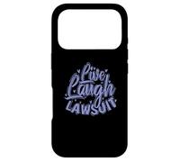 Live Laugh Lawsuit Lawyer Profession Lawyer Case for iPhone 17 Pro