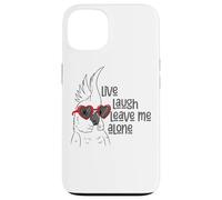 Live Laugh Leave Me Alone Parrot Fun Case for iPhone 13