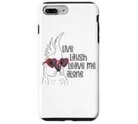 Live Laugh Leave Me Alone Parrot Fun Case for iPhone 7 Plus/8 Plus