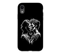 Live Laugh Lesbian Pride Month LGBTQ Kissing Couple Case for iPhone XR