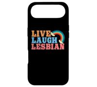 Live Laugh Lesbian Rainbow LGBTQ Gay Pride Queer Gay Case for iPhone Air