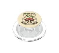 Live Laugh Levitate Funny Frog Cottagecore Occult PopSockets PopGrip for MagSafe