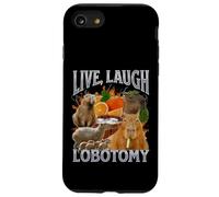 Live Laugh Lobotomy Funny Capybara Meme Bootleg Y2K Graphic Case for iPhone SE (2020) / 7 / 8