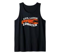 Live Laugh Lobster Funny Seafood Lover Beach Cookout Tank Top
