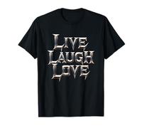 Live Laugh Love - Heavy Metal Edition T-Shirt