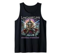 Live Laugh Love: Metal Symphony funny sarcastic humor Tank Top