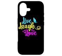 Live, Laugh, Love w/Butterfly Case for iPhone 17