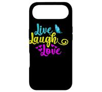 Live, Laugh, Love w/Butterfly Case for iPhone Air