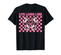 Live Laugh Lurk Mothman Cryptozoology Cryptid Girl Mom T-Shirt
