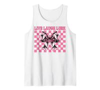 Live Laugh Lurk Mothman Cryptozoology Cryptid Girl Mom Tank Top