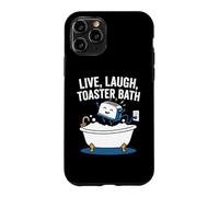 Live, Laugh, Toaster Bath -Fun Saying Sarcastic Novelty Meme Case for iPhone 11 Pro