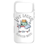 Live Laugh Toaster Bath | Funny Meme Dark Humor Case for iPhone 17 Pro Max