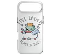 Live Laugh Toaster Bath | Funny Meme Dark Humor Case for iPhone Air