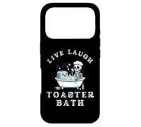 Live Laugh Toaster Bath, Sarcastic Unhinged Meme Saying Case for iPhone 17 Pro