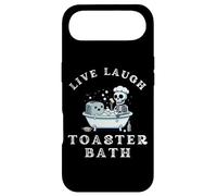 Live Laugh Toaster Bath, Sarcastic Unhinged Meme Saying Case for iPhone Air