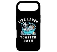 Live Laugh Toaster Bath, Sarcastic Unhinged Meme Saying Case for iPhone Air