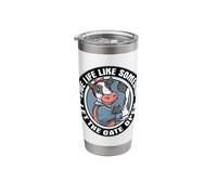 Live Life Like Someone let the gate Open Design Stainless Steel Insulated Tumbler