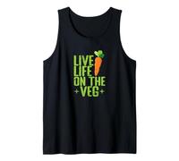 Live Life on The Veg Plant-Based Living Tank Top