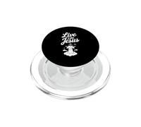 Live Like Jesus Christian Faith Devout Believer PopSockets PopGrip for MagSafe