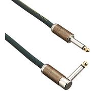 Live Line 10' = 3m Angled 1/4" Plug Pure Craft Studio Series Instrument Cable LSCJ-3mS/L