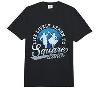 Live Lively Learn to Line Dance Country Music Square Dancing Comfort Colors Adult Heavyweight T-Shirt