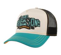 Stetson Live Loud Trucker Cap Snapback Mesh Cotton Adjustable Men Summer Winter Petrol Blue