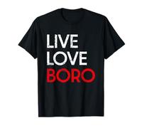 Live Love Boro - Middlesbrough Smoggies Teeside T-Shirt