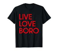Live Love Boro - Middlesbrough Smoggies Teeside Value Graphic T-Shirt