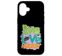 Live Love Hockey Case for iPhone 16