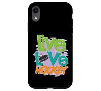 Live Love Hockey Case for iPhone XR