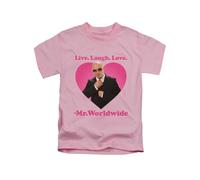 Live Love Laugh Mr Worldwide Meme Iconic icon Novelty Tee T-Shirt Funny Unisex T Shirt Top Baby Pink