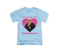 Live Love Laugh Mr Worldwide Meme Iconic icon Novelty Tee T-Shirt Funny Unisex T Shirt Top Sky Blue